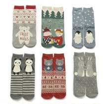 Thick socks womens winter thickened towel socks warm and velvet cotton socks Korean version of college style cute womens stockings