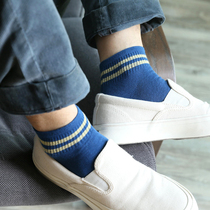 Winter cotton men's short socks breathable deodorant sweat absorbent low side sports boat socks Japanese autumn and winter ins tide boat socks