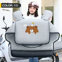 Банни медведь серо-биг-рисунок [плюс бархат толстый]