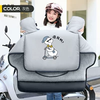 Скейтборд утка с серым биг-рисунком [плюс бархатный утолщение]