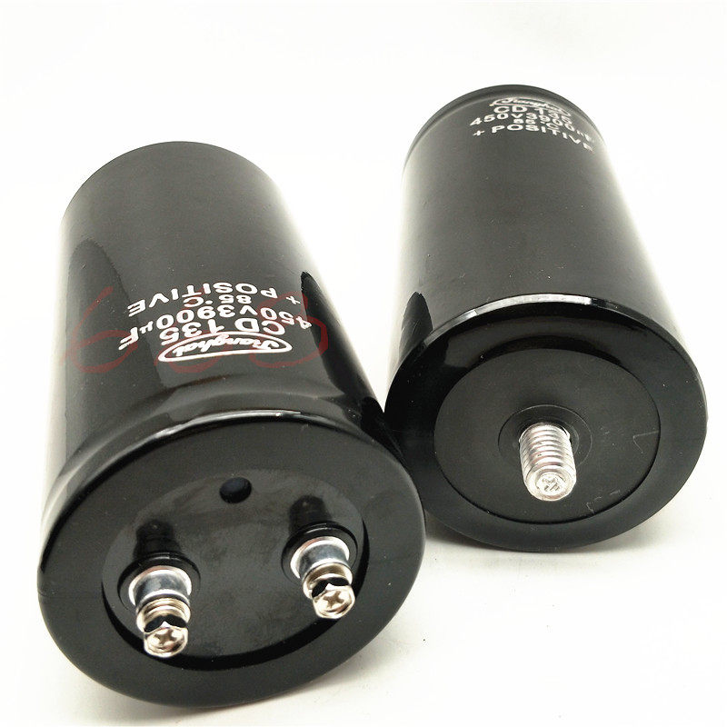 New 400V3900UF CD135 tail with fixing screw aluminum electrolytic capacitor 3900uf 450v