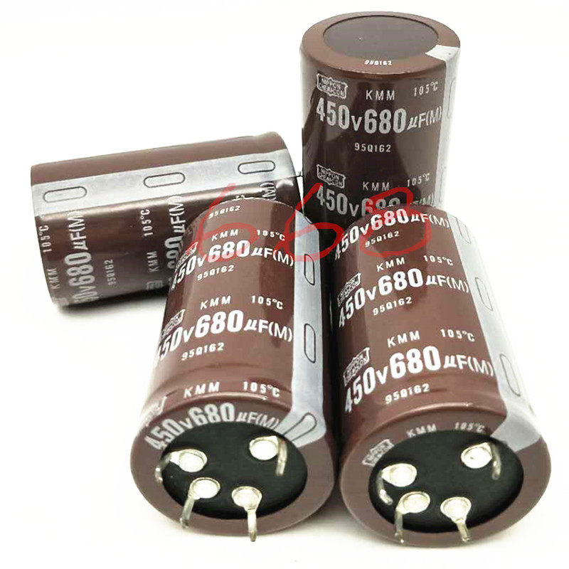 New original 400V680UF Japan Chemical NCC Black King Kong audio electrolytic capacitor 680uf450v 4 feet