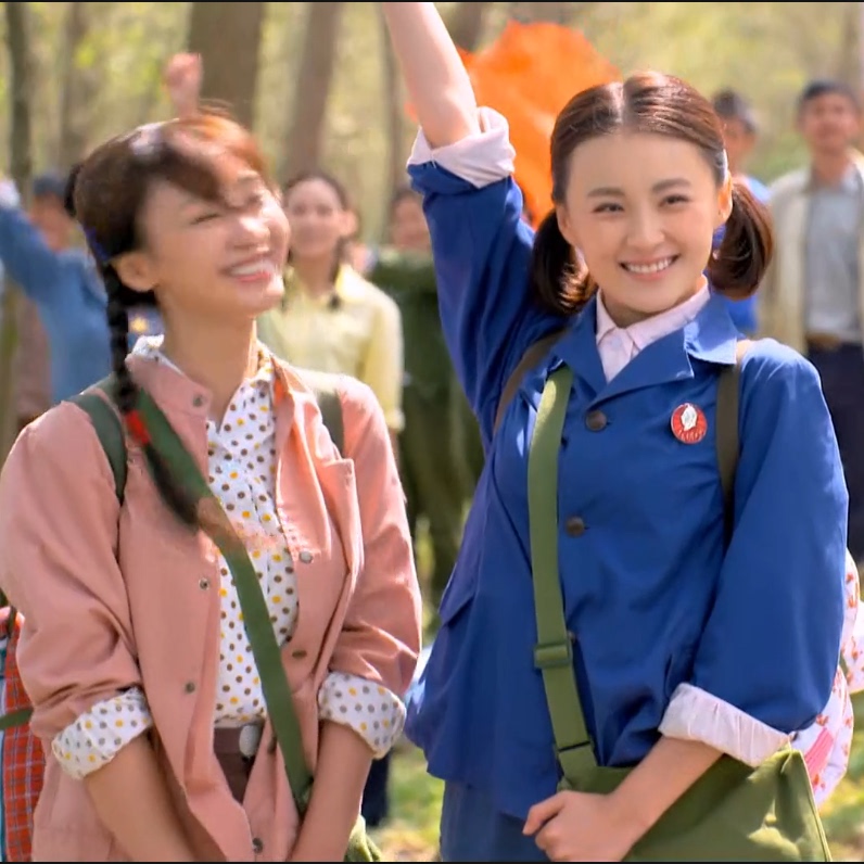 80S Youth Nostalgia 70S Drama Farmer Performance Costume Rural Girl Zhongshan Suit Factory Worker Clothing Retro