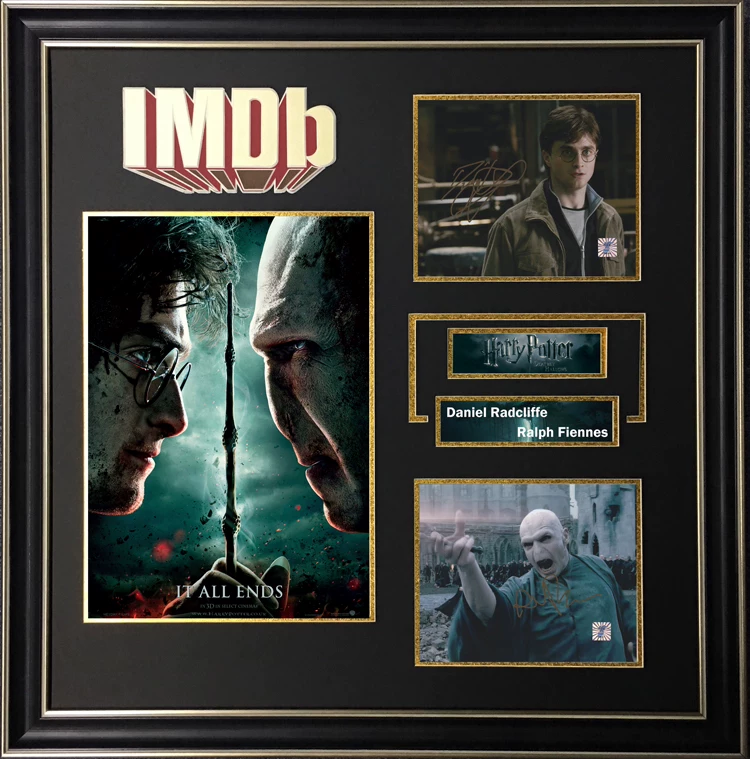 IMDB Гарри Поттер и Смерть Святой Даниил Красная Кривая Лалф Феринис Подпись Фото