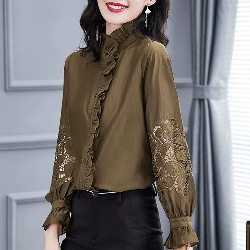 Весенняя элитная рубашка, коллекция 2023, в западном стиле