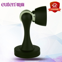 (Huangting)Modern simple stainless steel strong magnetic door stopper Black door stopper super load-bearing warranty 10 years BX02