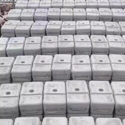 Zhejiang Weight Blocks, Cement Weight Blocks for Electric Lifting Baskets, 25kg Concrete Exhibition Stand Truss Counterweight Blocks