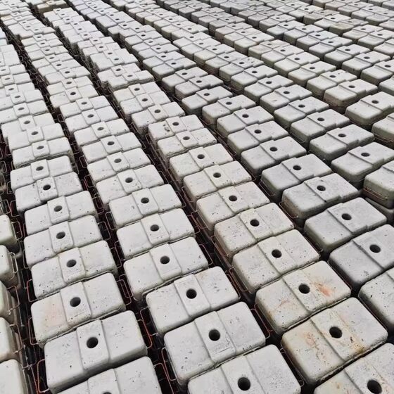 Anhui 25kg Hanging Basket Counterweight Cement Weight Blocks High-Strength Concrete Blocks Lift Machine Elevator Truss Counterweight Blocks