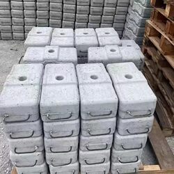 Hainan 25kg Cement Counterweight Blocks, Hanging Basket Counterweights, Ship Ballast Concrete Blocks, Stage Truss Counterweights