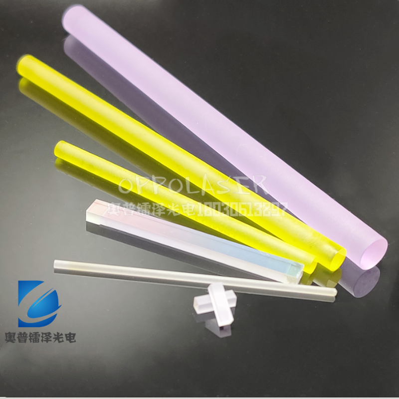 7X145mm laser crystal rod NdYAG crystal laser rod advertising word mold precious metal welding