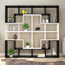 Creative small bookcase bookcase landing Childrens simple modern simple living room bay window rack combination living room partition