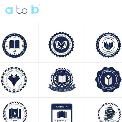 atob official school emblem can logo custom custom group purchase discount TPK-038