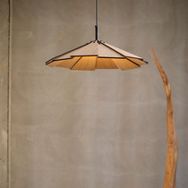 Day Style Walnuts Wood Restaurant Chandelier Modern Extreme Minimalist Bar Tetea Room Lamp SILENT WIND PERSONALITY BEDROOM FOLK SLEEPING SMALL CHANDELIER
