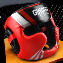 Jingpai Boxing Helmet Head Protector Adult Taekwondo Childrens Headgear Mens Sanda Muay Thai Thickened Fighting Training