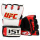 Half-finger super fiber Sanda Muay Thai boxing gloves for adults and children