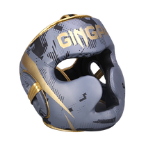 Boxing helmet fully enclosed head protection fighting Muay Thai monkey face Sanda Taekwondo youth adult training protective gear
