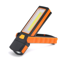 New COB emergency work light double tape adhesive hook bracket car maintenance light Outdoor Lighting LED flashlight