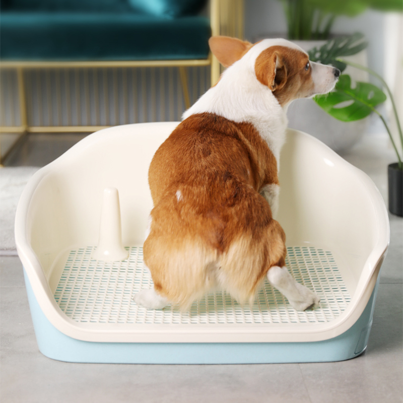 Dog toilet large dog extra-large pet urinal dog sand basin drawer type dog urine potty does not wet feet and prevent stepping on shit