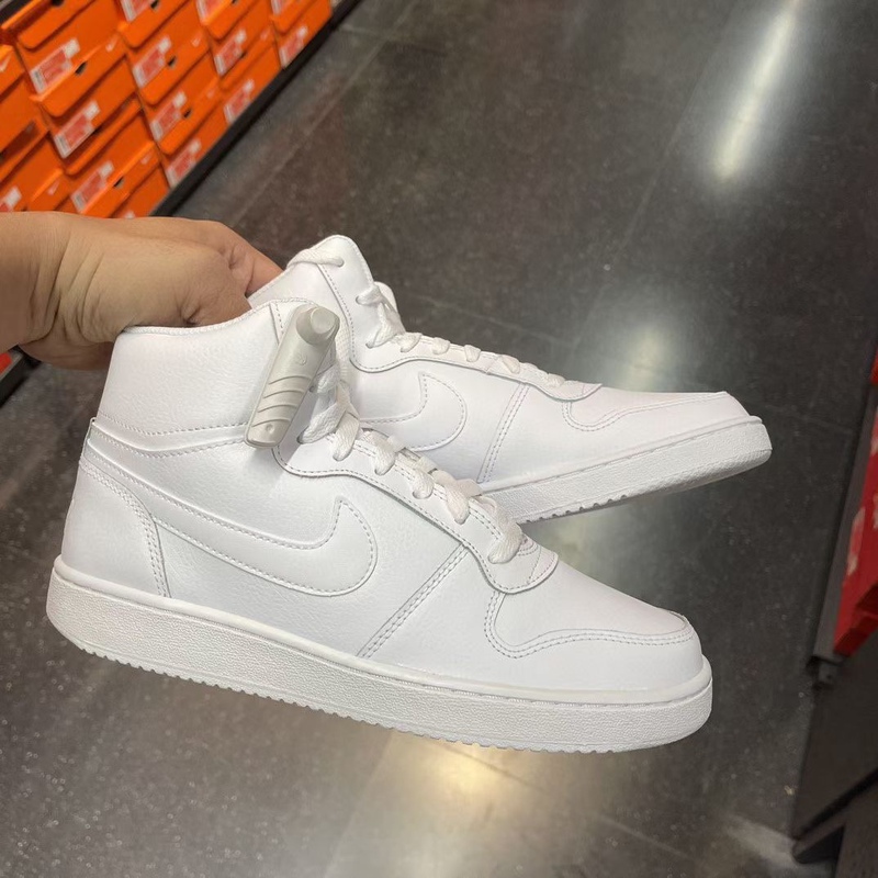 Nike Nike Men's and Women's Ebernon Mid High-Top Retro Wear-Resistant Sports and Leisure Sneakers 1773 0547
