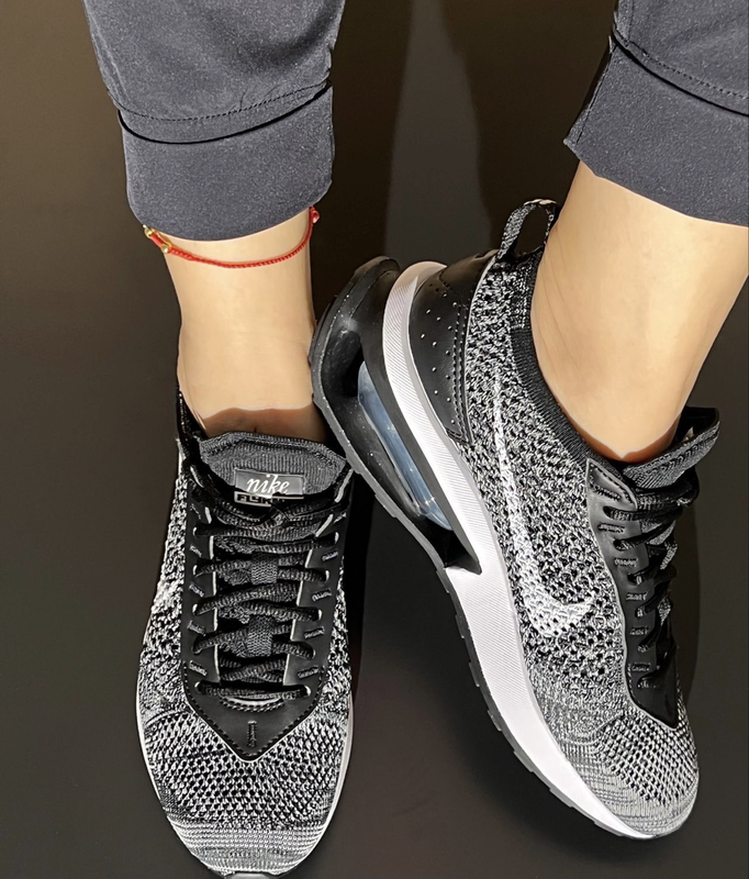 Nike Women's Shoes Air Max Flyknit Racer Sports Air Cushion Cushioning Running Shoes Dm9073-001 W