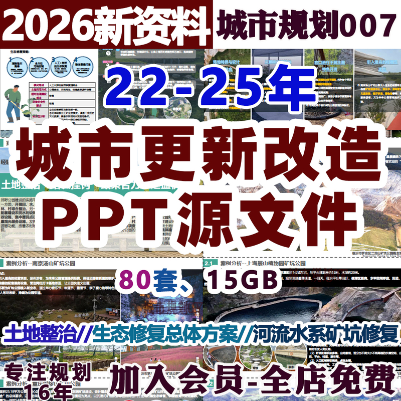 2026 Urban Renewal Planning Commercial Districts Waterfront Spaces Old Neighborhoods Renovation Micro-Update Ppt Source File 2026 Urban Renewal Planning Commercial Districts Waterfront Spaces Old Neighborhoods Renovation Micro-Update Ppt Source File