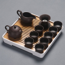 Tea set Household simple modern kung fu Japanese set of small tea table set of Kung Fu tea small tea tray Tea table set
