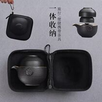 Quick cup One pot two cups Travel tea set Portable bag Simple two cups outdoor travel custom LOGO gift