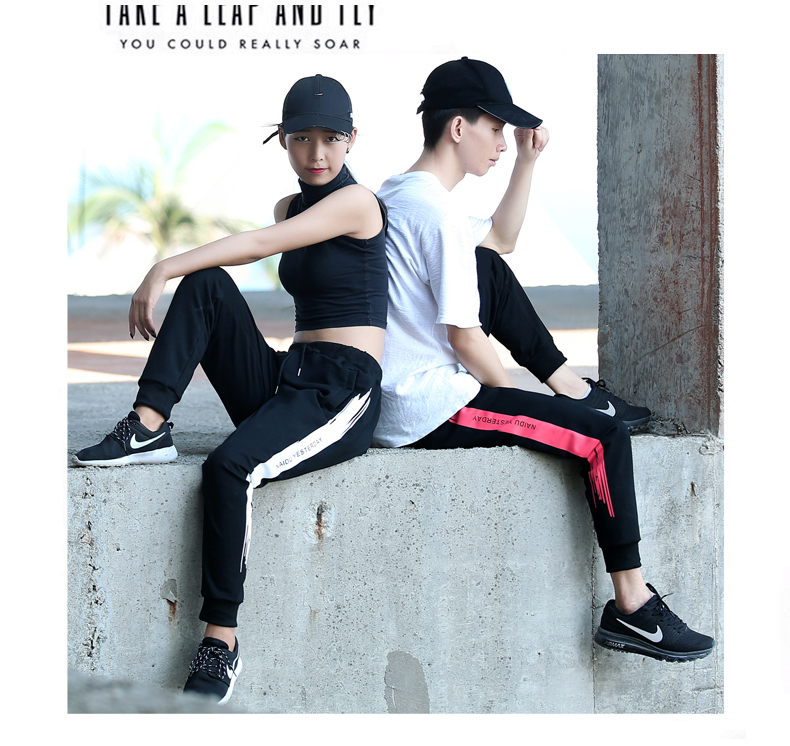 Cặp quần thể thao mùa thu quần nam lỏng mới phiên bản Hàn Quốc của xu hướng quần hip hop chùm quần nam Harlan giản dị quần harem