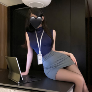 Sexy sunny underwear secretary uniform 2025 new pure desire royal sister professional teacher uniform hot hip cover skirt