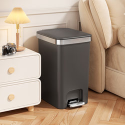 Trash Can For Home 2025 New arrival Living Room Kitchen Large Capacity Accessible Luxury High-end Toilet with Lid Foot Type