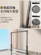 Floor-Standing Indoor Balcony Clothes Drying Rack, Small Retractable Folding Clothes Hanger, Bedroom Household Quilt Drying Tool