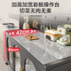 Kitchen Multi-Functional Storage Cabinet, Floor-Standing Multi-Layer Sideboard, Wall-Mounted Integrated Pot Rack, Household Cupboard Storage Cabinet