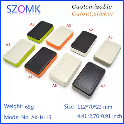 OKEM handheld portable ABS remote control detector shell 112*70*23 Plastic shell AK-H-15
