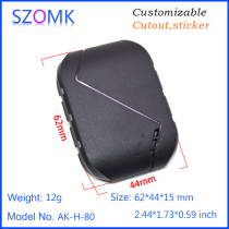 Okom GPS plastic housing AK-H-80 tracker housing Car Locator housing 62*44 * 15mm
