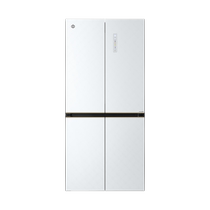 (flat insert) Gree crystal hiro 509L cross double open four doors Refrigerator Home Zero Embedded air-cooled frost-free