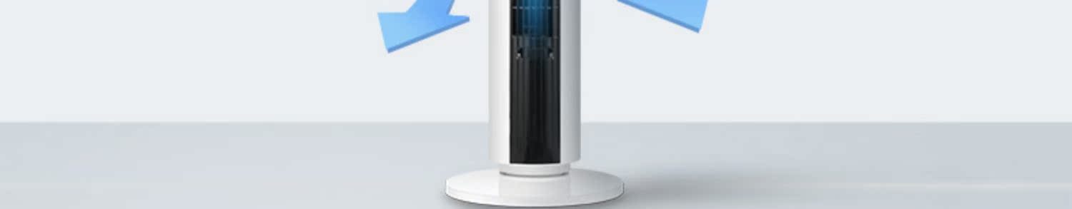 cánh quạt trần Quạt điện Gree quạt tháp FL-09X62Bha quạt điều khiển từ xa thông minh sàn nhà im lặng quạt không lá dọc - Quạt điện quạt xiaomi solove f5
