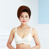 New mother underwear cotton lining without steel ring comfortable bra middle-aged bra vest style summer thin model