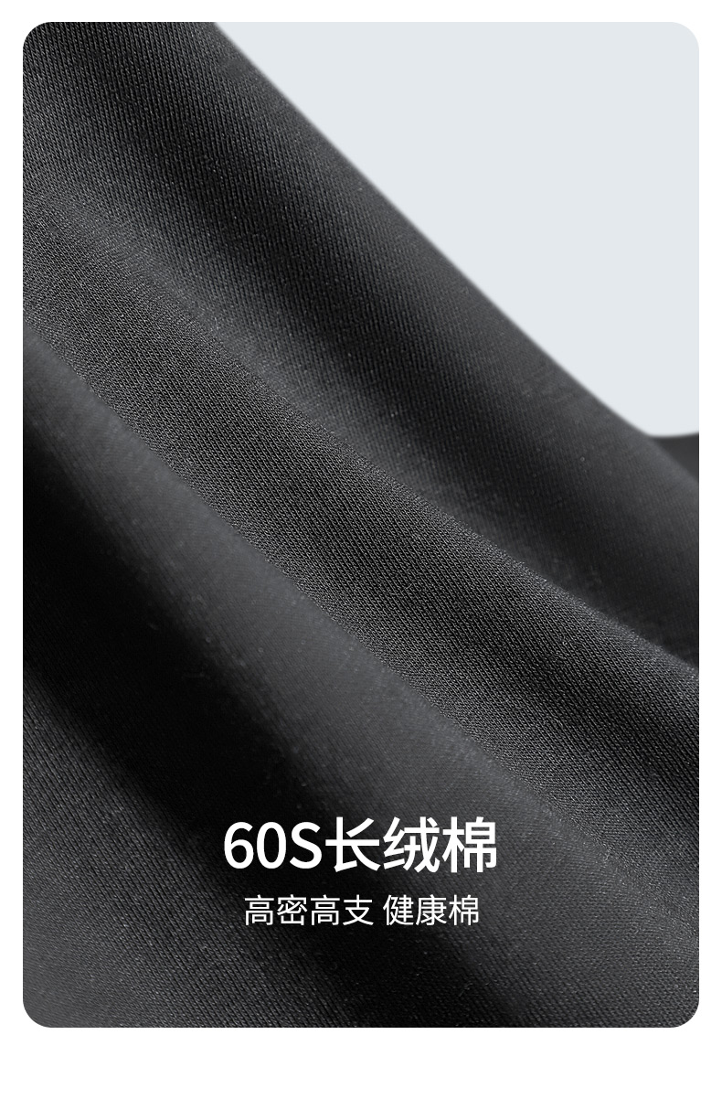古今 60支长绒棉 无痕平角裤 3条装 图3