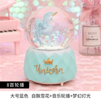 Ангел Блю Единорог (Самостоятельная снежинка)