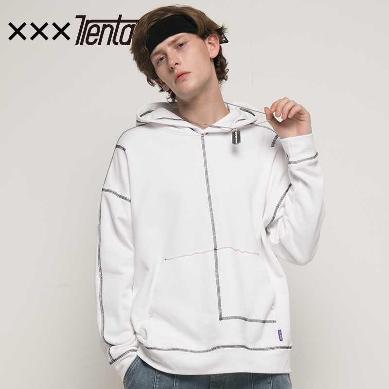 XXXTRENTA vá back-to-back bảo vệ mũ quần áo nam mùa thu 2020 mới của Hàn Quốc phiên bản của xu hướng thiết áo khoác mỏng