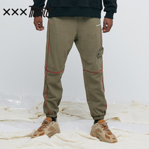 XXXTRENTA sit ON troble casual trousers loose workwear trousers for men straight trendy autumn