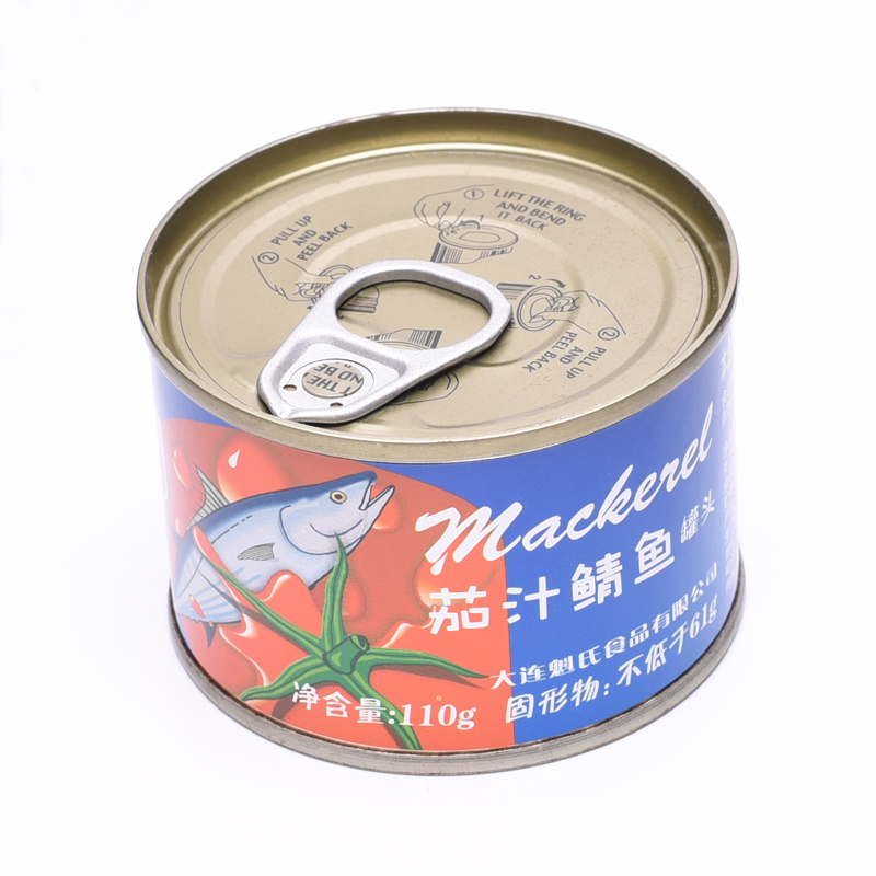 【魁牌】茄汁鲭鱼罐头110g*6即食下饭拌饭鱼类制品深海鱼肉小罐头