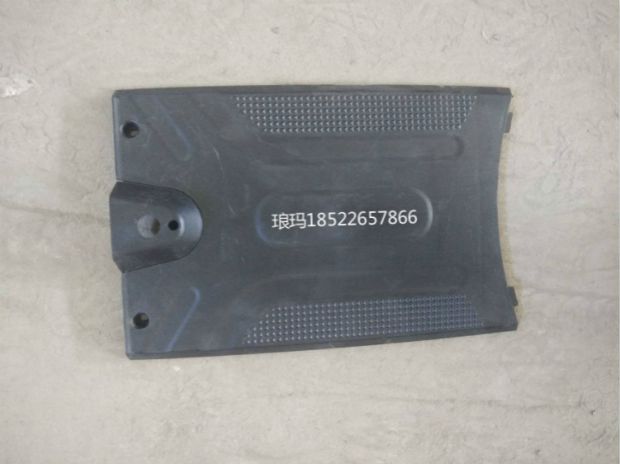Xe điện Yun Yun hộp pin bàn đạp xe ắc quy chân trước vỏ nhựa đen phụ tùng phụ tùng xe đạp điện tự chế