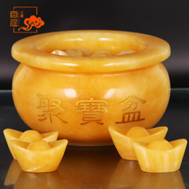 Factory direct sales rice topaz cornucopia ornaments gifts opening gifts ingot cornucopia gift ornaments