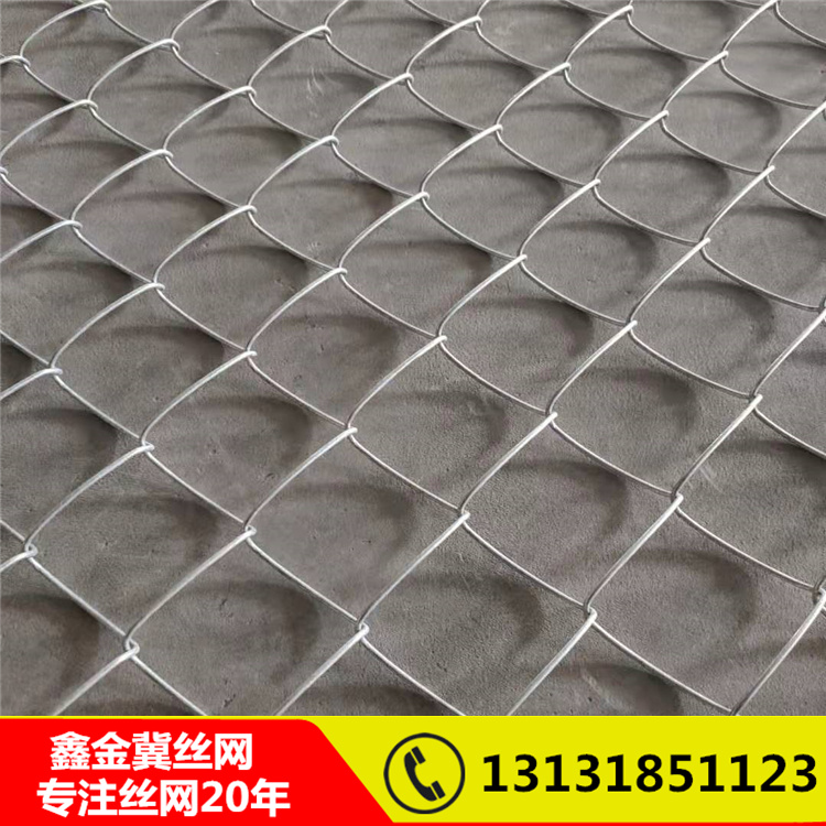 Machine-woven steel wire mesh Hook flower grid grid Single-layer slope protection net Galvanized barbed wire spray network Engineering green network