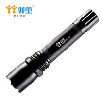 Double boy 196 strong light flashlight charging XPE long range outdoor waterproof self-defense SOS burst flash 3 gear 5W patrol riding