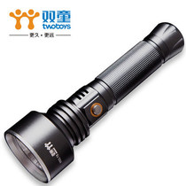 Double children ST-2208 home outdoor Searchlight 10W strong light flashlight LED rechargeable super bright long shot