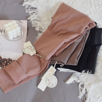 Sedna 891 sheep wool womens autumn trousers bottoming warm pants Mordale middle waist trousers tight black slim