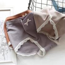 Sedna 9801 summer thin sweet Japanese Korean version of seamless underwear female students Middle waist bag hip lace breifs