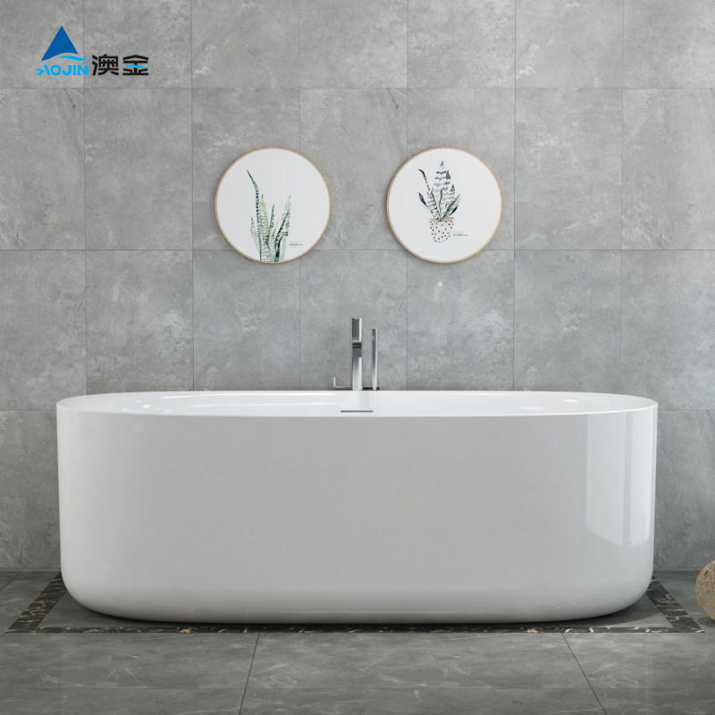 Australian Gold Acrylic Independent bathtub Home Makeup Room Simple Eu Style Bathroom 1 m 4 Independent large bathtub